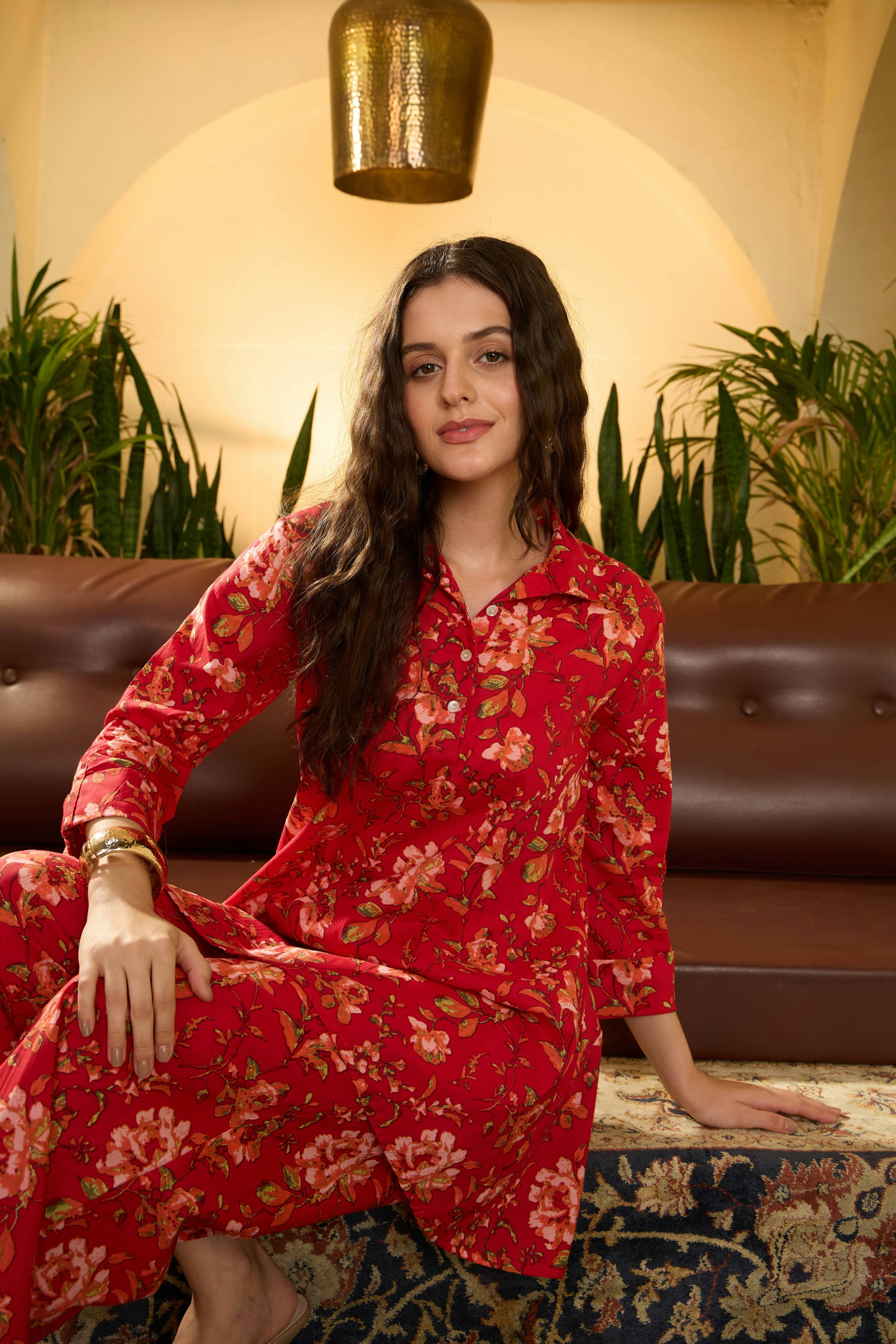 Elegant Silk Wrap Dress