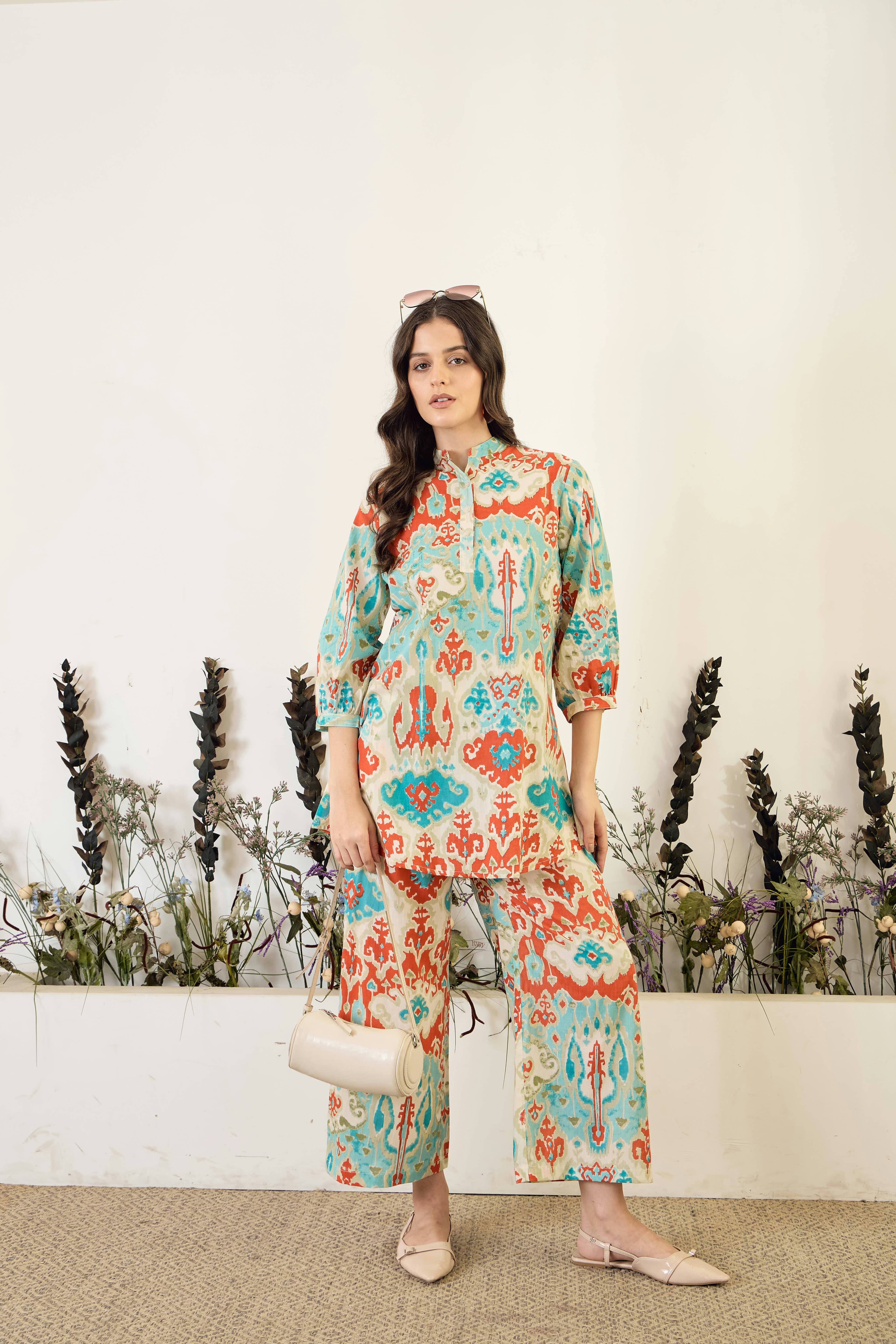 High-Waisted Wide Leg Pants